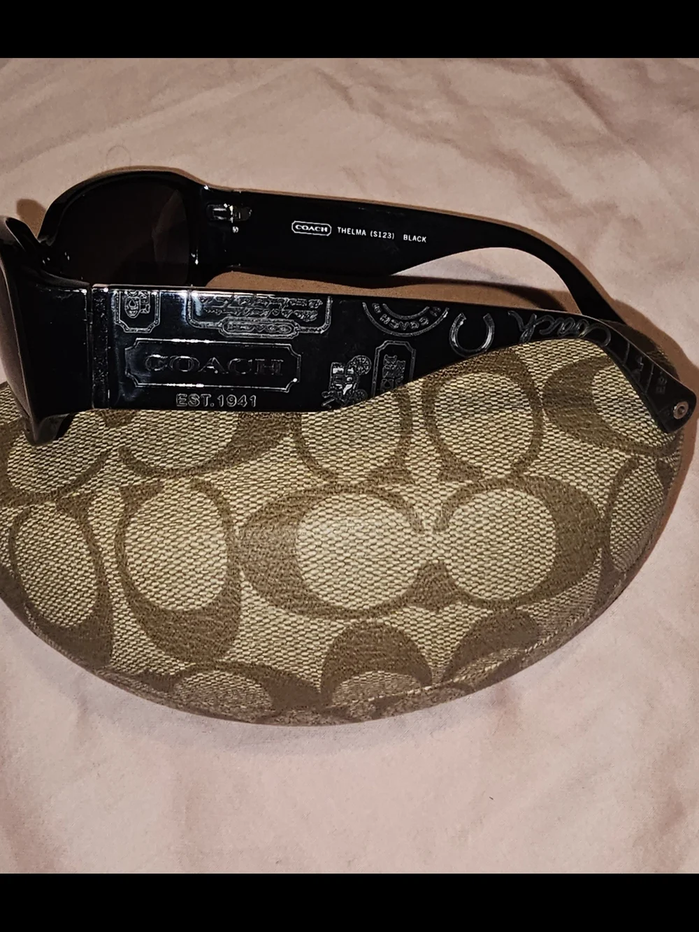 Coach chic oversized